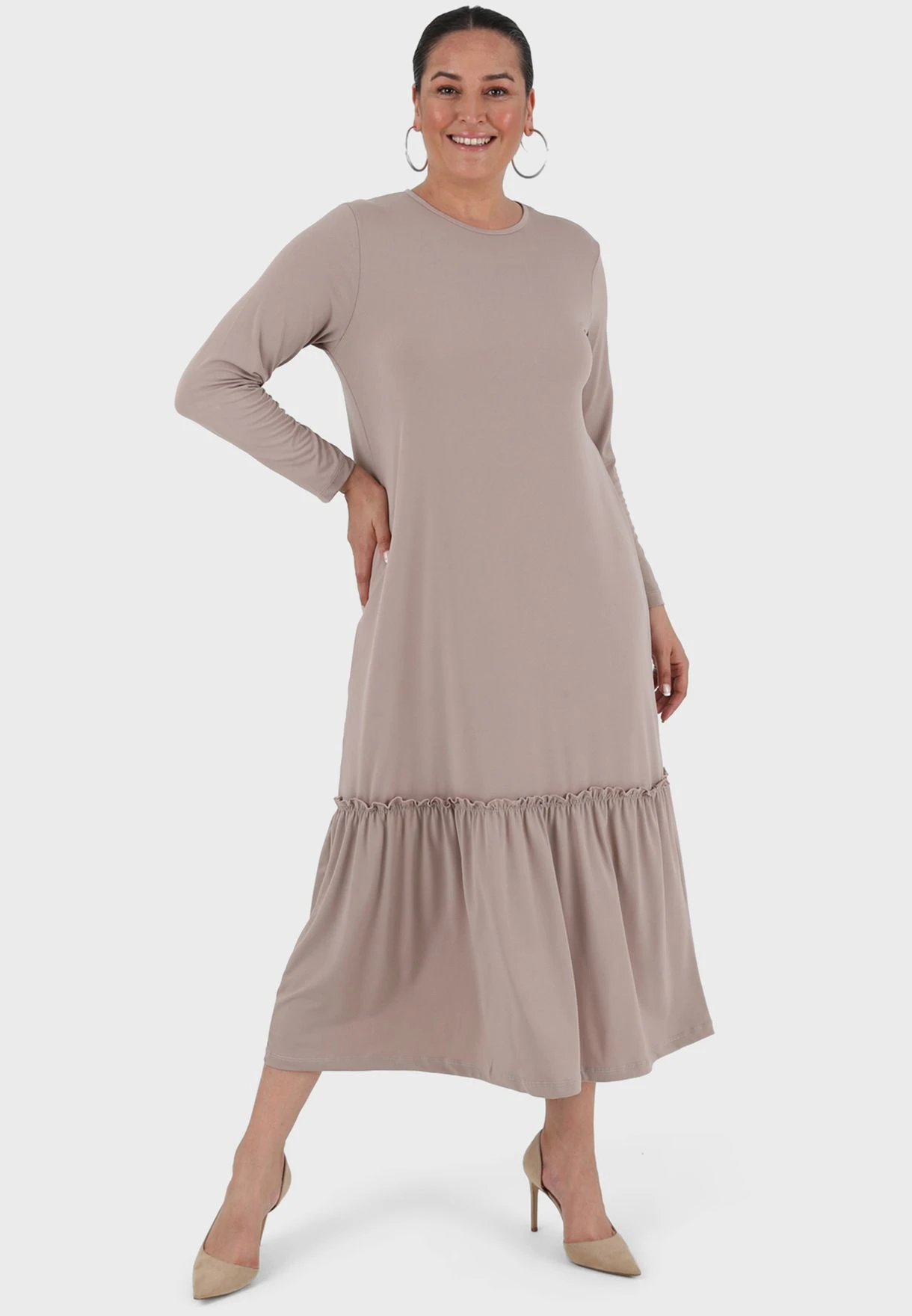 Ruffled Hem Dress 3 Ruffled Hem Dress