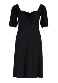 Sweetheart Neck Knitted Dress