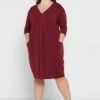 Avenue Pocket Detail Button Down Dress