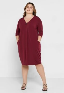 Avenue Pocket Detail Button Down Dress