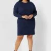 ONLY CARMAKOMA Ribbed Knitted Dress 1 ONLY CARMAKOMA Ribbed Knitted Dress -CARMAKOMA Clothing Sales 1 zoom desktop 164