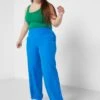 ONLY CARMAKOMA High Waist Pants 1 ONLY CARMAKOMA High Waist Pants -CARMAKOMA Clothing Sales 1 zoom desktop 171