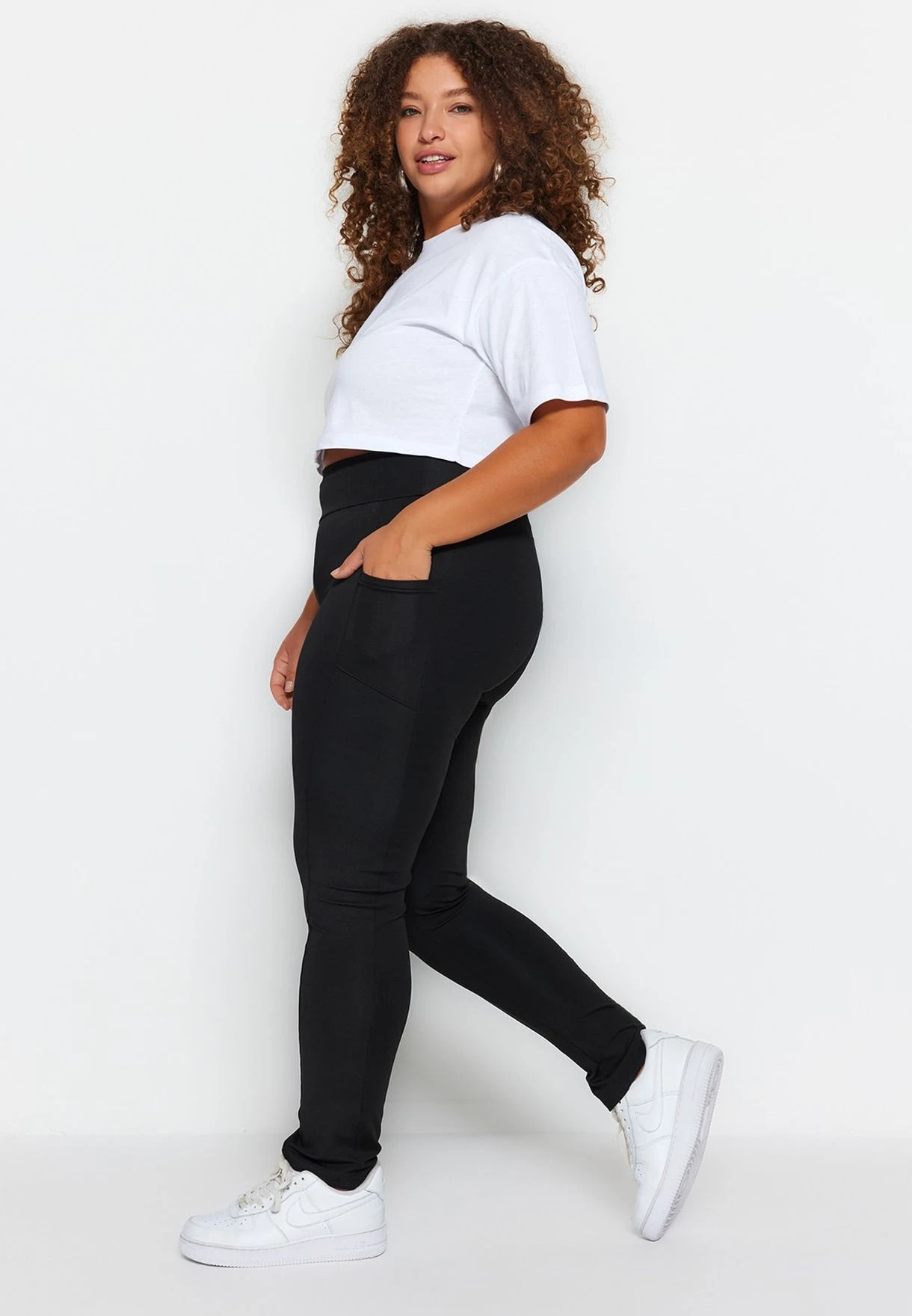 High Waist Pocket Detail Leggigns 3 High Waist Pocket Detail Leggigns