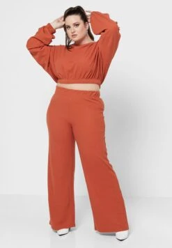 Waffle Oversizedwideleg Jogger