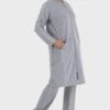 Zip Pocket Detail Tunic & Sweatpants Set -CARMAKOMA Clothing Sales 1 zoom desktop 193