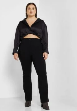 High Waist Flared Pants