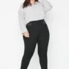 High Waist Knitted Pants -CARMAKOMA Clothing Sales 1 zoom desktop 209