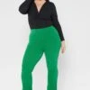 Elasticated Waist Flare Pants -CARMAKOMA Clothing Sales 1 zoom desktop 210