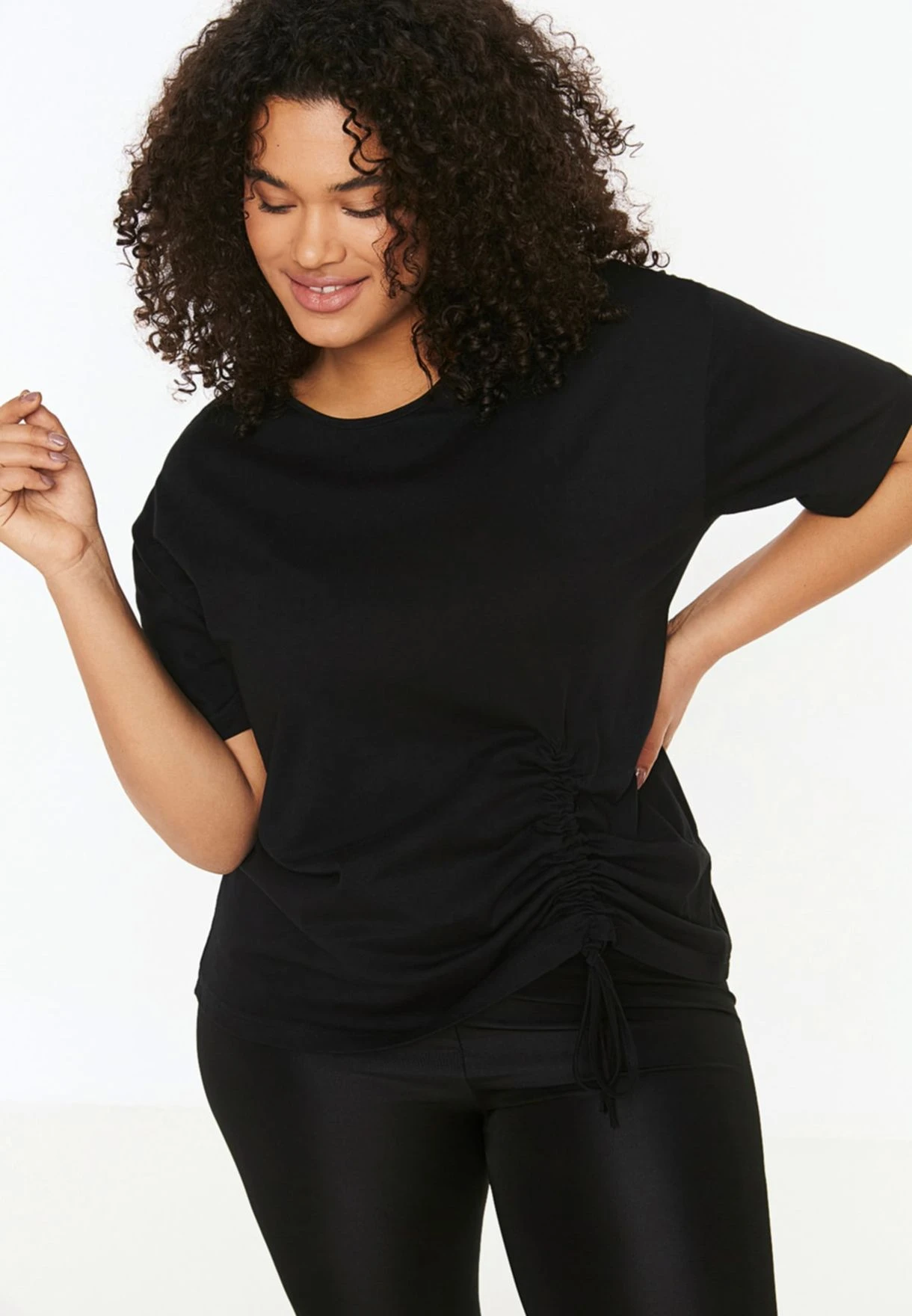 Crew Neck Knitted T-Shirt 3 Crew Neck Knitted T-Shirt