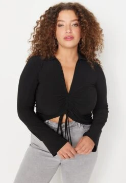 Tie Detail Knitted Top