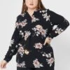 ONLY CARMAKOMA Floral Print Top 2 ONLY CARMAKOMA Floral Print Top -CARMAKOMA Clothing Sales 1 zoom desktop 279