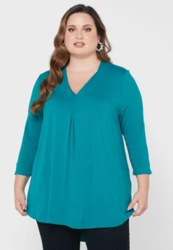 Avenue Longline V-Neck Top