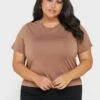 Vero Moda Curve Crew Neck Knitted Top -CARMAKOMA Clothing Sales 1 zoom desktop 298