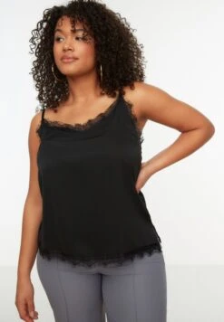 Lace Detail Strappy Top