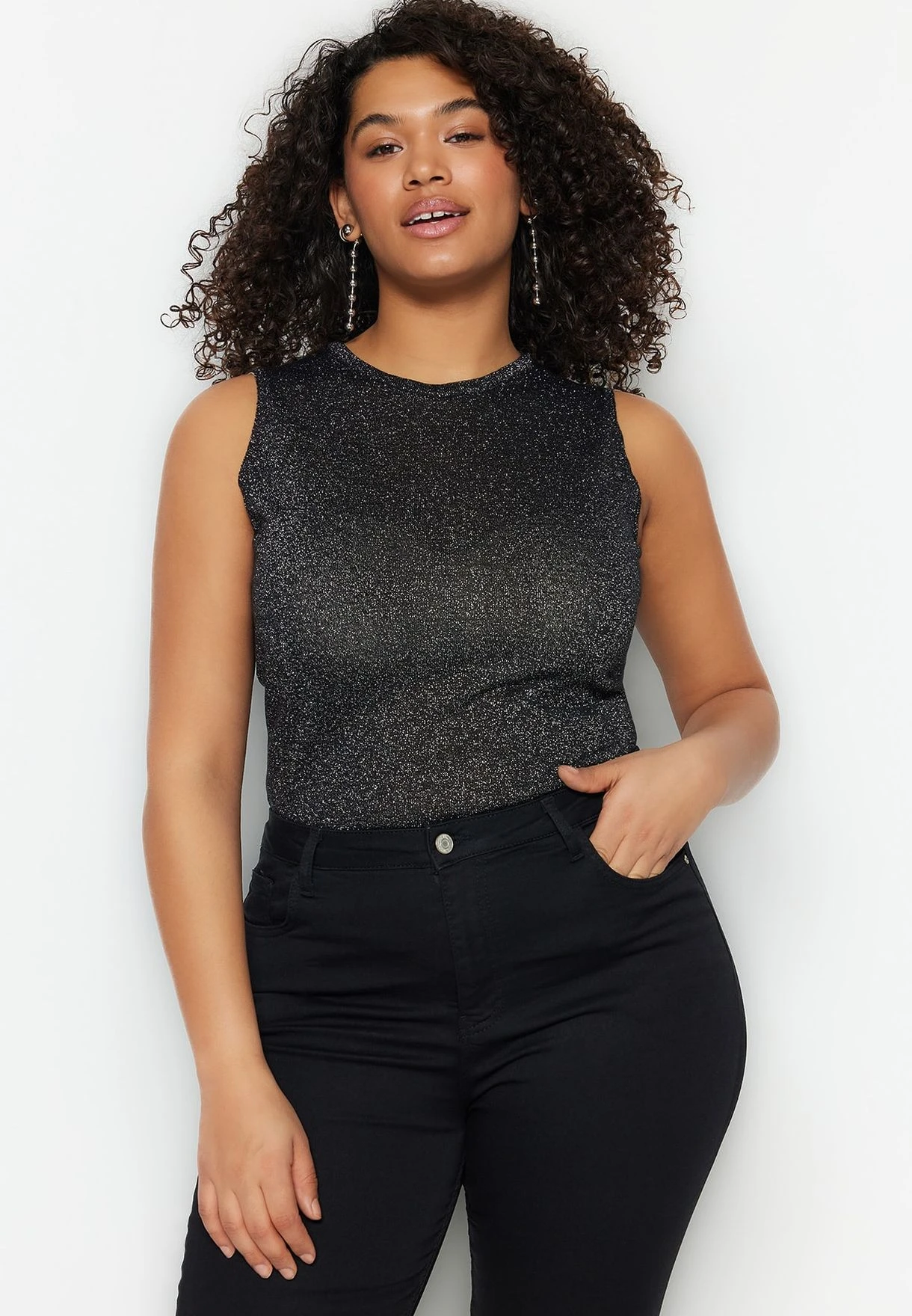 Shimmer Knitted Top 3 Shimmer Knitted Top