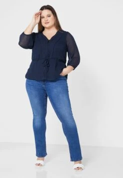 ONLY CARMAKOMA High Waist Flare Jeans