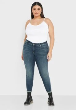 Vero Moda Curve High Waist Skinny Jeans