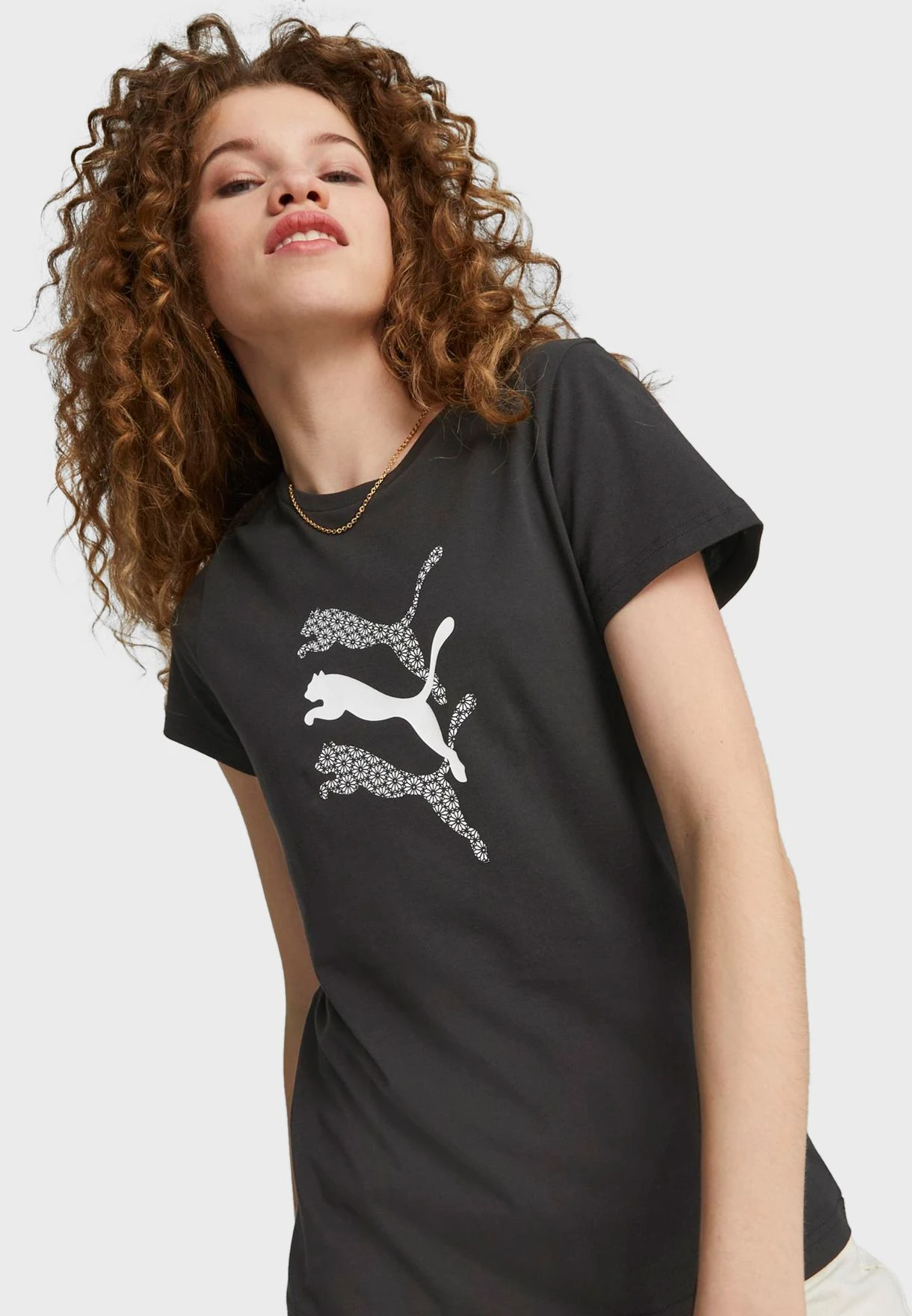 Puma Graphics Laser Cut T-Shirt 3 Puma Graphics Laser Cut T-Shirt