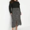 Printed Slit Midi Skirt -CARMAKOMA Clothing Sales 1 zoom desktop 401
