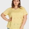 Zizzi Lace Detail T-Shirt -CARMAKOMA Clothing Sales 1 zoom desktop 55