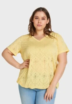 Zizzi Lace Detail T-Shirt