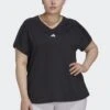 ADIDAS Aeroready Train Essential Minimal T-Shirt 1 ADIDAS Aeroready Train Essential Minimal T-Shirt -CARMAKOMA Clothing Sales 1 zoom desktop 56