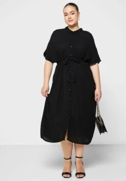 Vero Moda Curve Tie Detail Shirt Dress