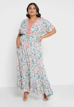 Avenue Striped Tiered Dress