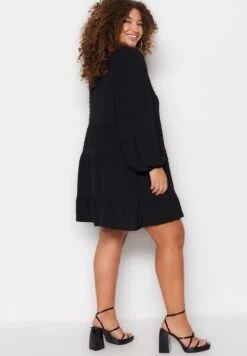 V-Neck Tiered Dress -CARMAKOMA Clothing Sales 2 zoom desktop 159