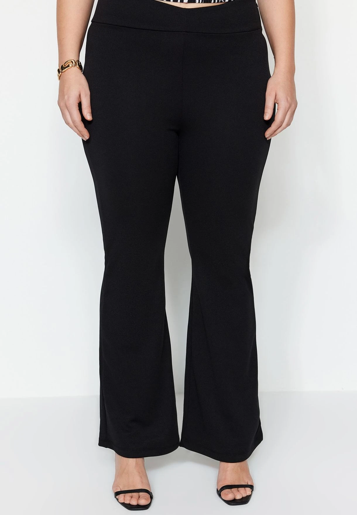Flared High Waist Pants 4 Flared High Waist Pants - Image 2