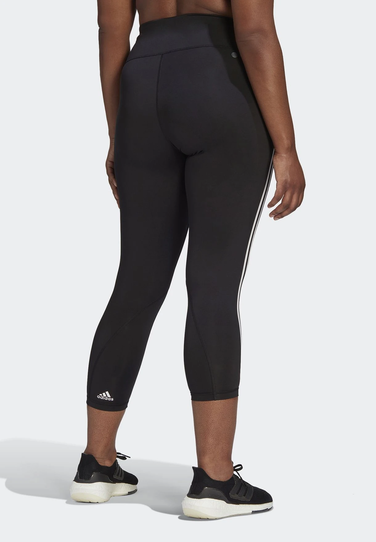 ADIDAS 3 Stripe Optime Train Icons 7/8 Leggings 4 ADIDAS 3 Stripe Optime Train Icons 7/8 Leggings - Image 2