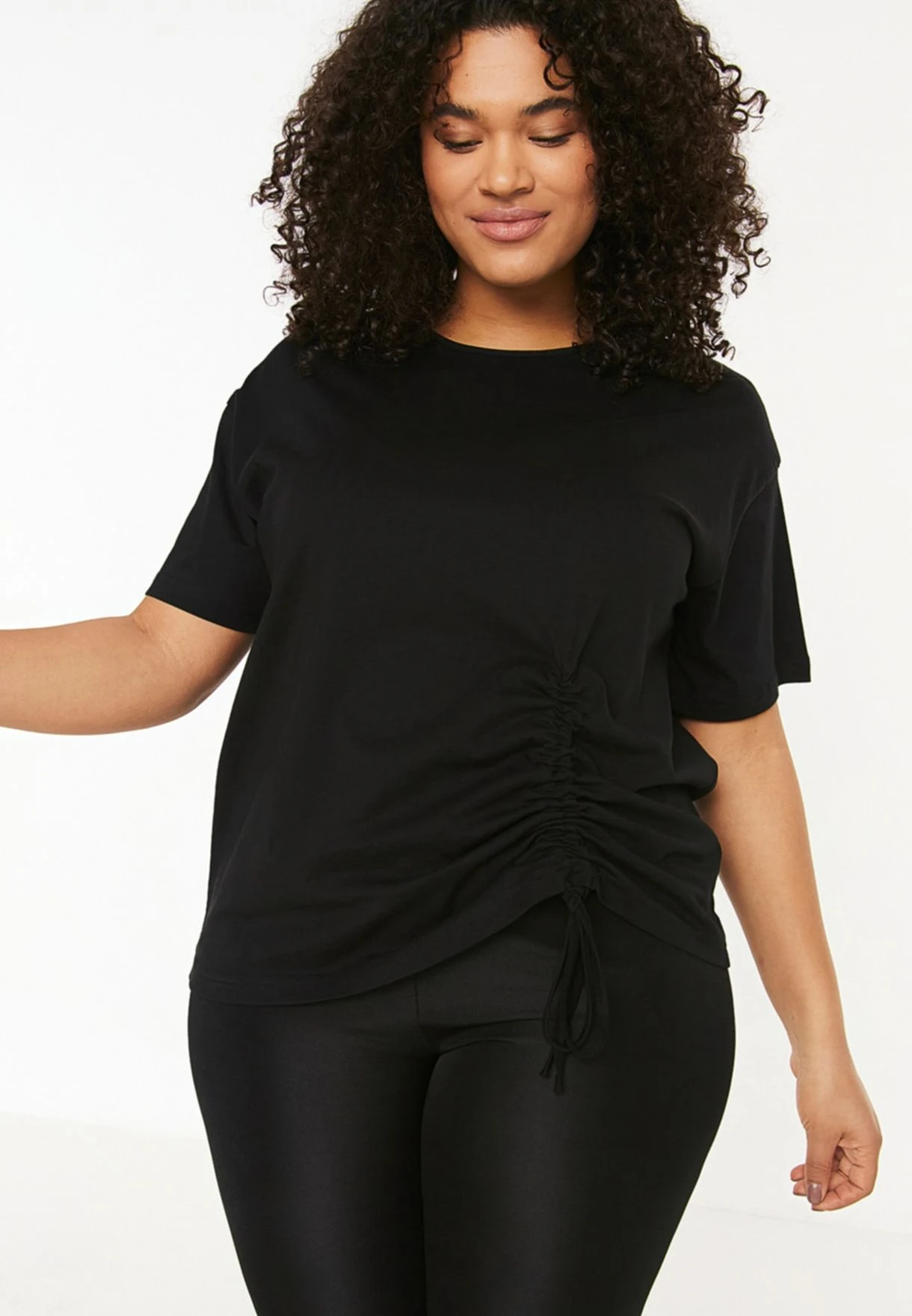 Crew Neck Knitted T-Shirt 4 Crew Neck Knitted T-Shirt - Image 2