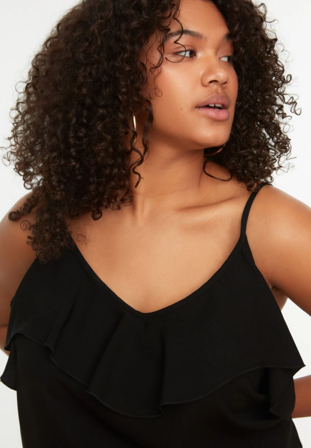 Strappy Ruffle Detail Top 4 Strappy Ruffle Detail Top - Image 2