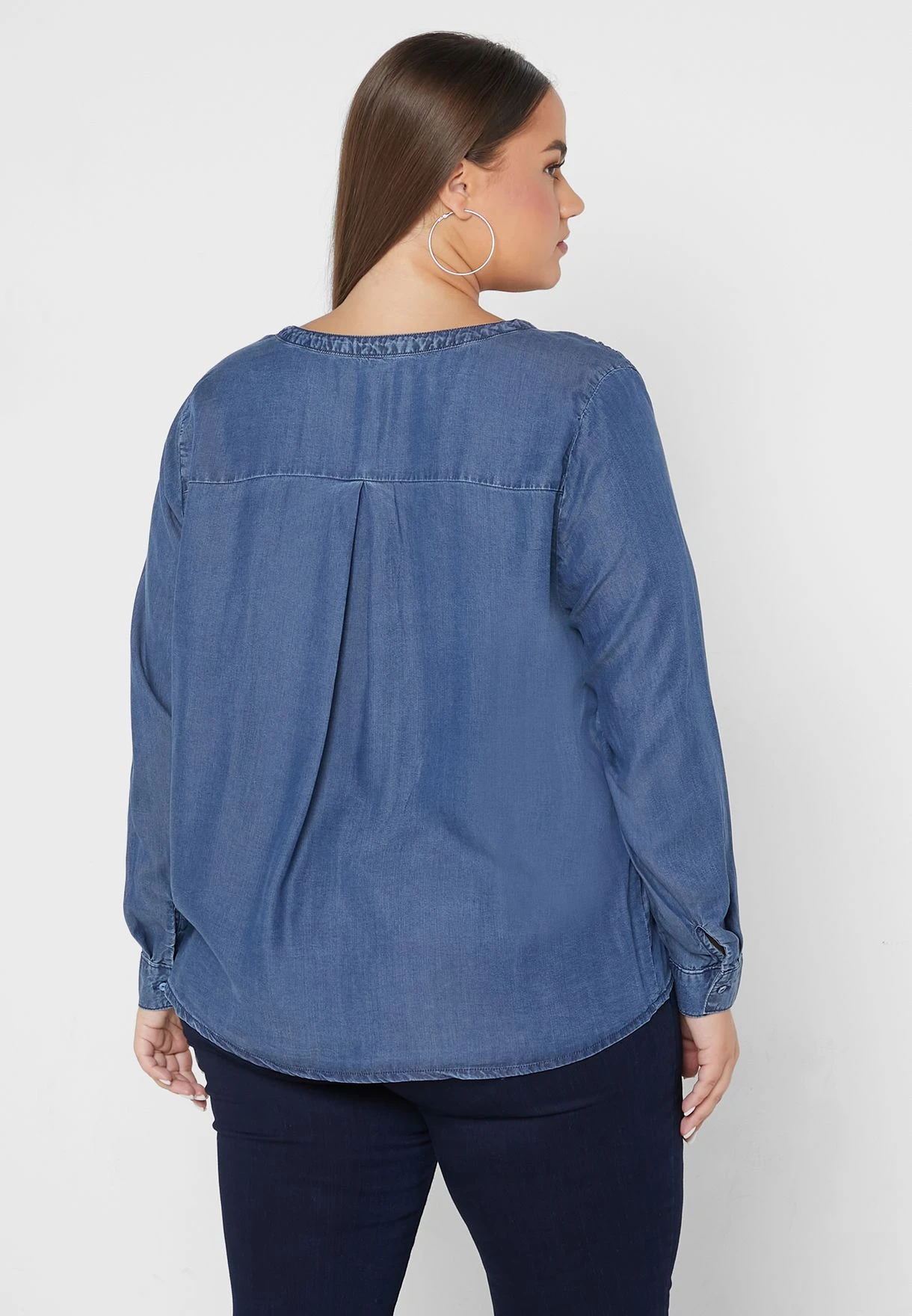 ONLY CARMAKOMA Button Detail Shirt 4 ONLY CARMAKOMA Button Detail Shirt - Image 2