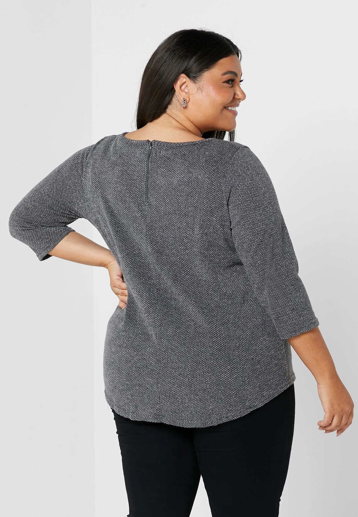 ONLY CARMAKOMA Round Neck Top 4 ONLY CARMAKOMA Round Neck Top - Image 2