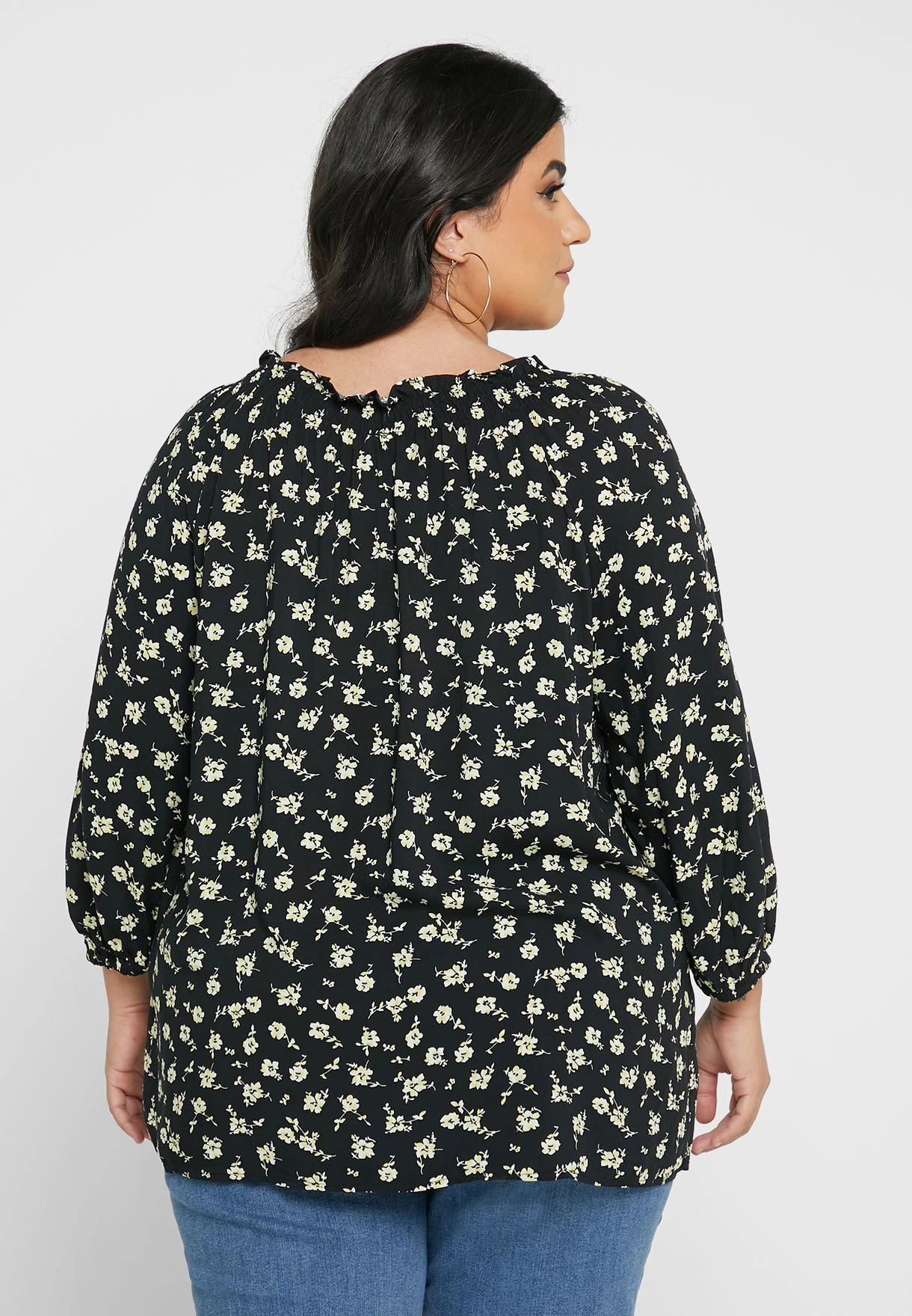 ONLY CARMAKOMA Floral Button Down Top 4 ONLY CARMAKOMA Floral Button Down Top - Image 2