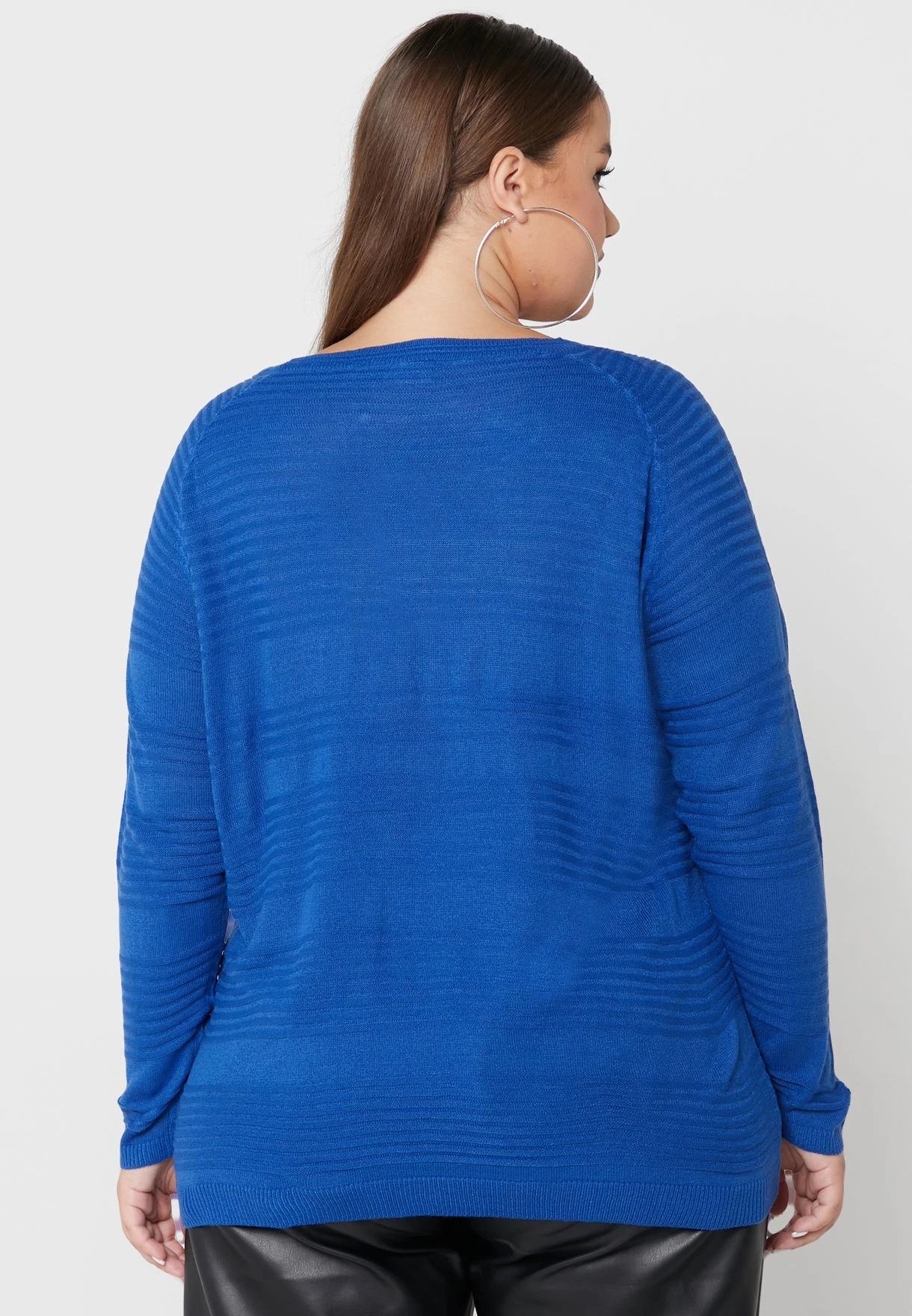ONLY CARMAKOMA Ribbed Crew Neck Top 4 ONLY CARMAKOMA Ribbed Crew Neck Top - Image 2