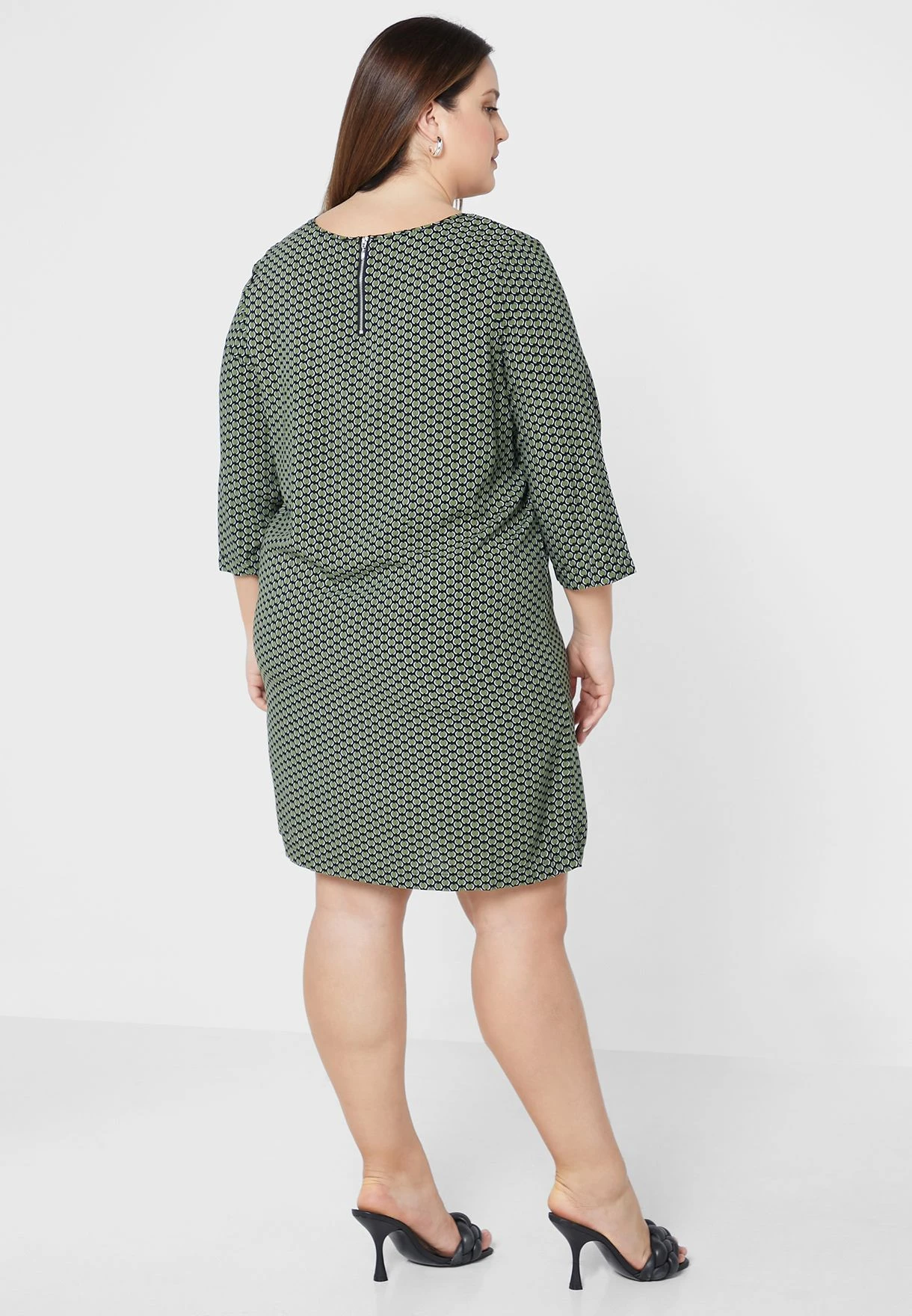 ONLY CARMAKOMA Printed Knitted Dress 4 ONLY CARMAKOMA Printed Knitted Dress - Image 2