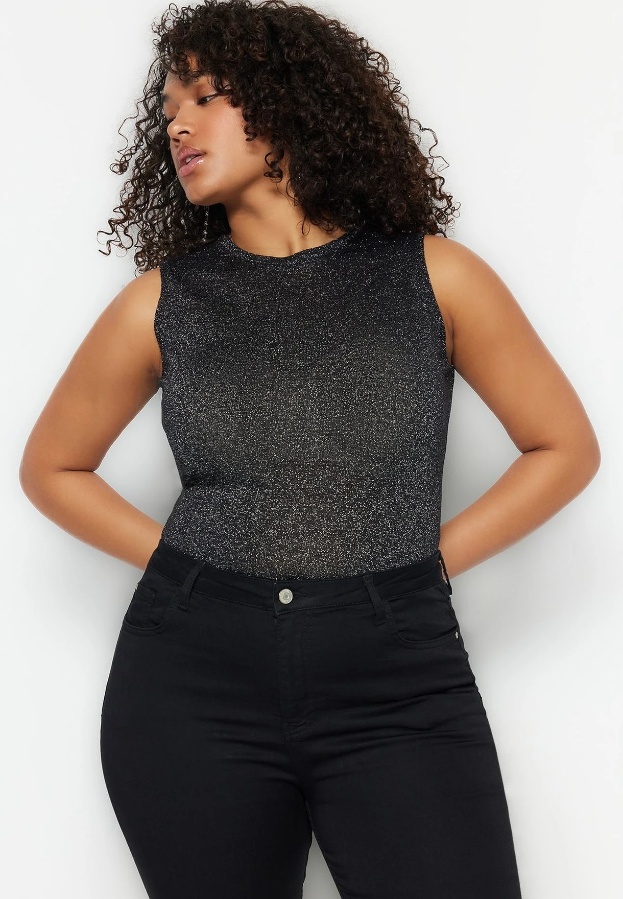 Shimmer Knitted Top 4 Shimmer Knitted Top - Image 2