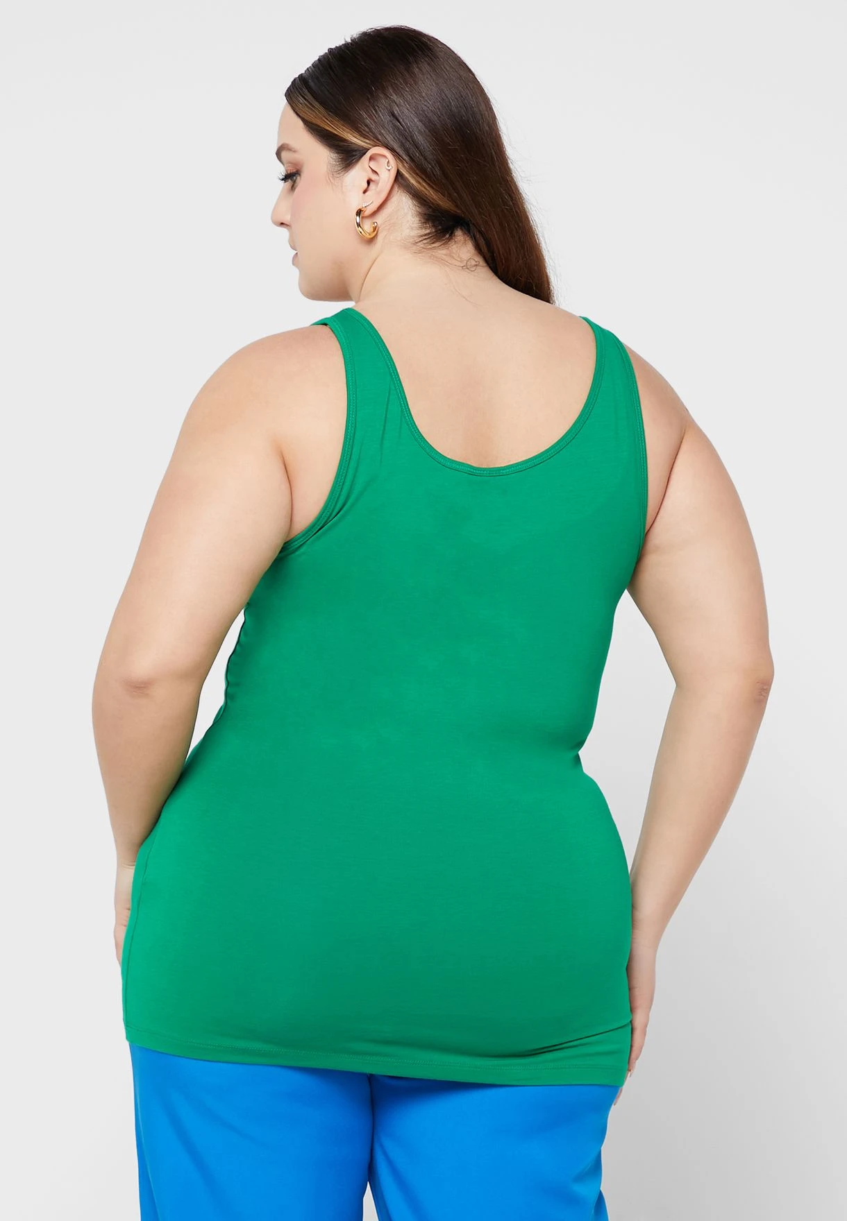 ONLY CARMAKOMA Scoop Neck Knitted Tank Top 4 ONLY CARMAKOMA Scoop Neck Knitted Tank Top - Image 2