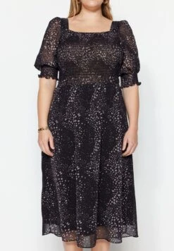 Printed Square Neck Dress -CARMAKOMA Clothing Sales 3 zoom desktop 132