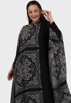 Cape Sleeve Printed Dress -CARMAKOMA Clothing Sales 3 zoom desktop 137