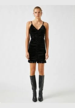 Koton Thin Stripe Draped Dress -CARMAKOMA Clothing Sales 3 zoom desktop 142