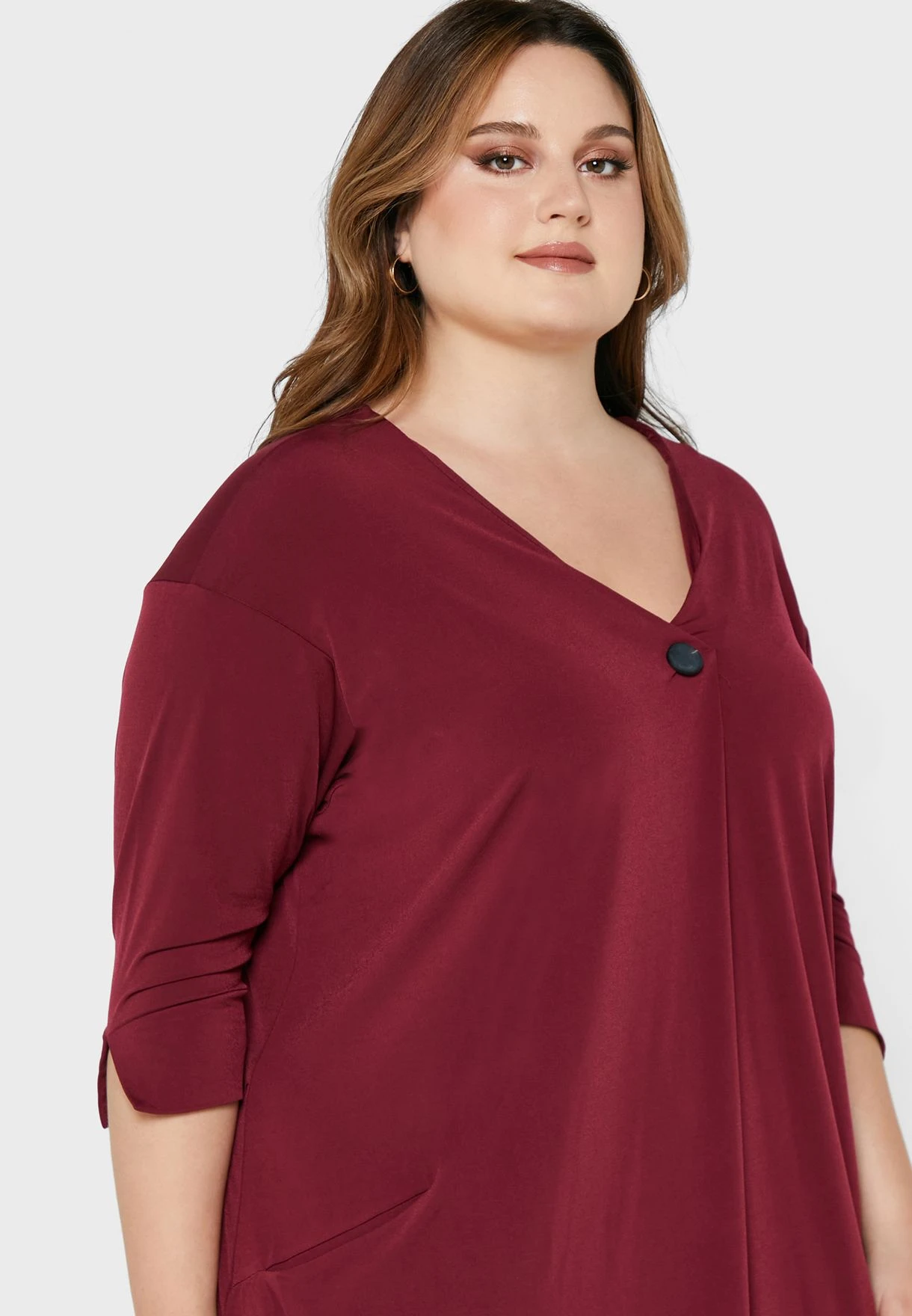 Avenue Pocket Detail Button Down Dress 5 Avenue Pocket Detail Button Down Dress - Image 3