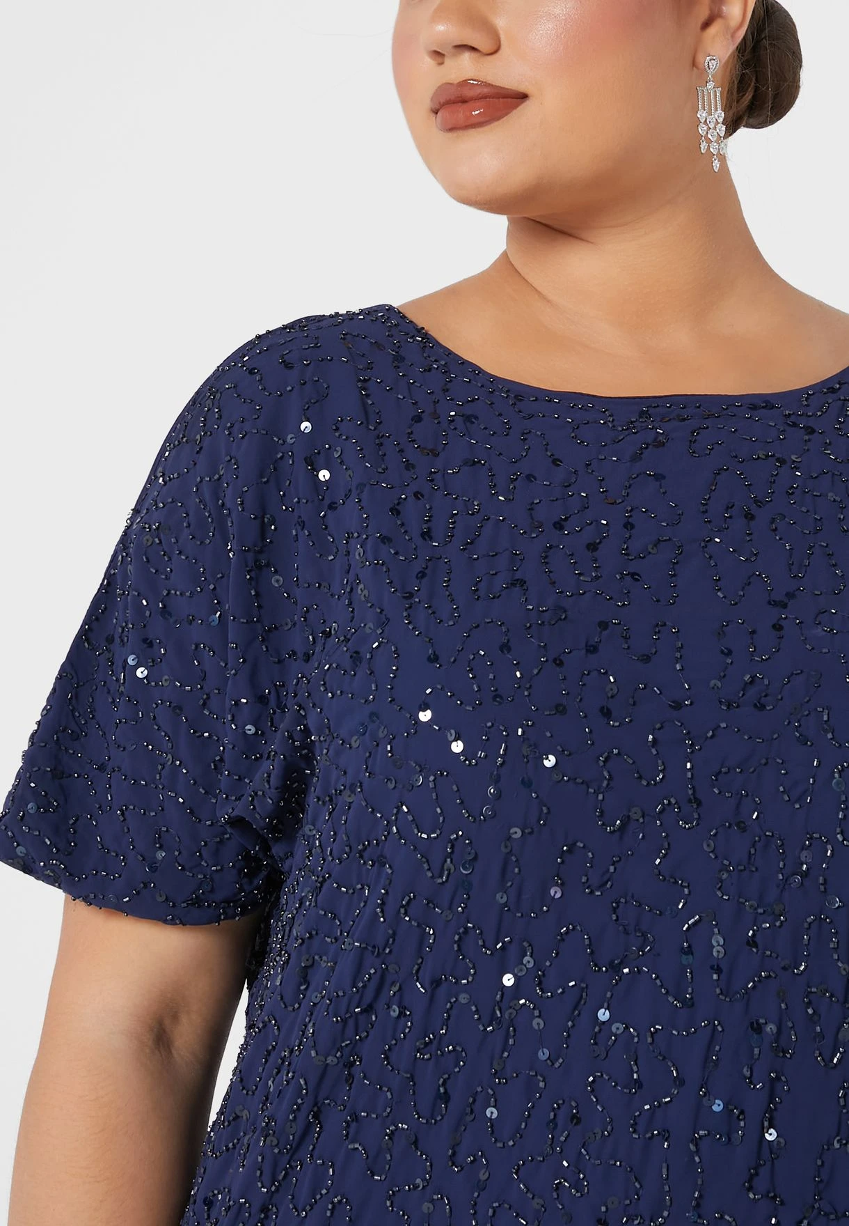 Sequin Detail Dress 5 Sequin Detail Dress - Image 3