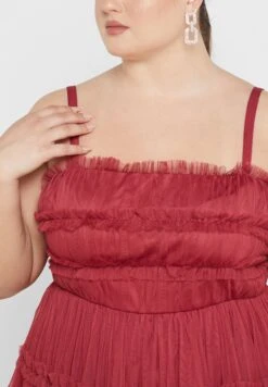 Strappy Ruffle Detail Dress -CARMAKOMA Clothing Sales 3 zoom desktop 165