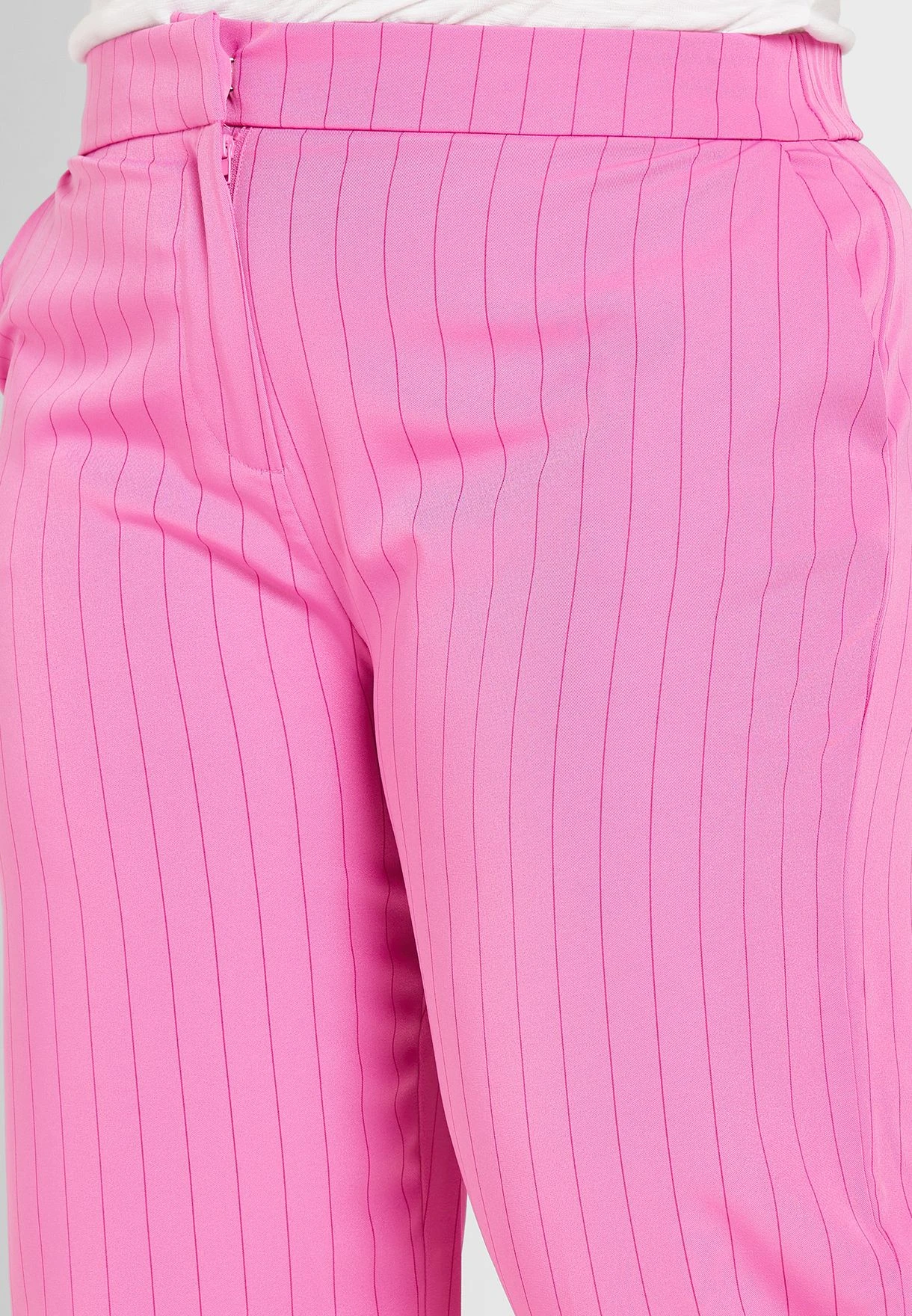 ONLY CARMAKOMA Wide Leg Striped Pants 5 ONLY CARMAKOMA Wide Leg Striped Pants - Image 3