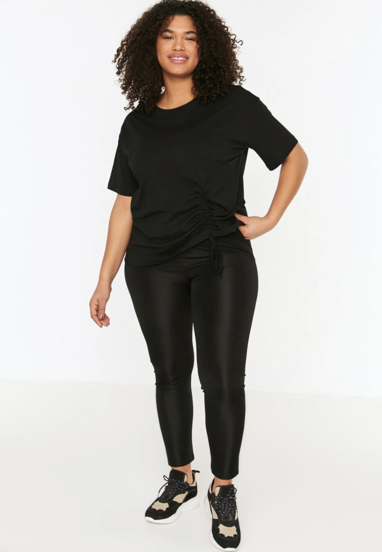 Crew Neck Knitted T-Shirt 5 Crew Neck Knitted T-Shirt - Image 3