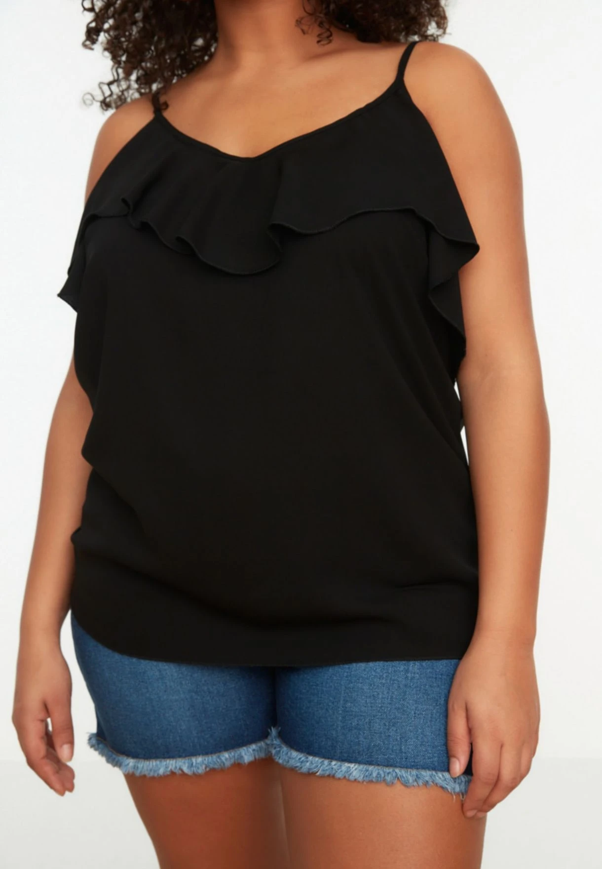 Strappy Ruffle Detail Top 5 Strappy Ruffle Detail Top - Image 3