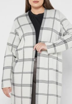 Vero Moda Curve Essential Checked Cardigan -CARMAKOMA Clothing Sales 3 zoom desktop 282